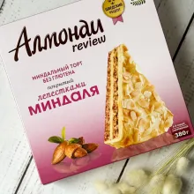 Торт АЛМОНДИ REVIEW «МИНДАЛЬНЫЙ»